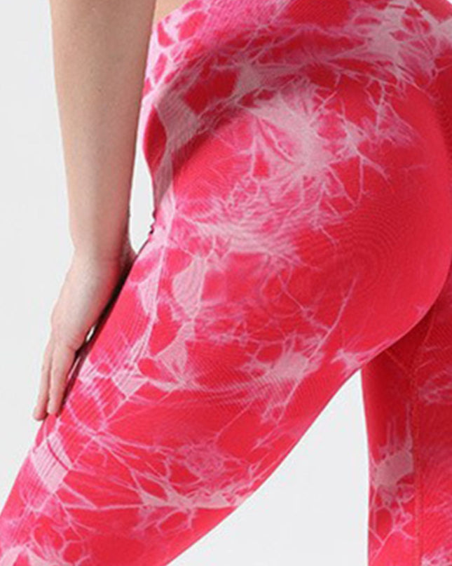 Tie-Dye High Waist Active Leggings