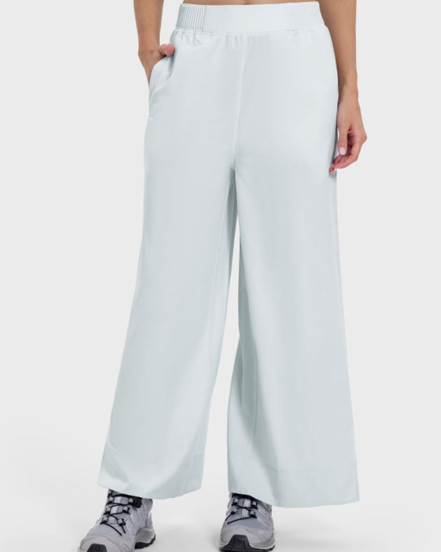 Millennia Slit Wide Leg Active Pants