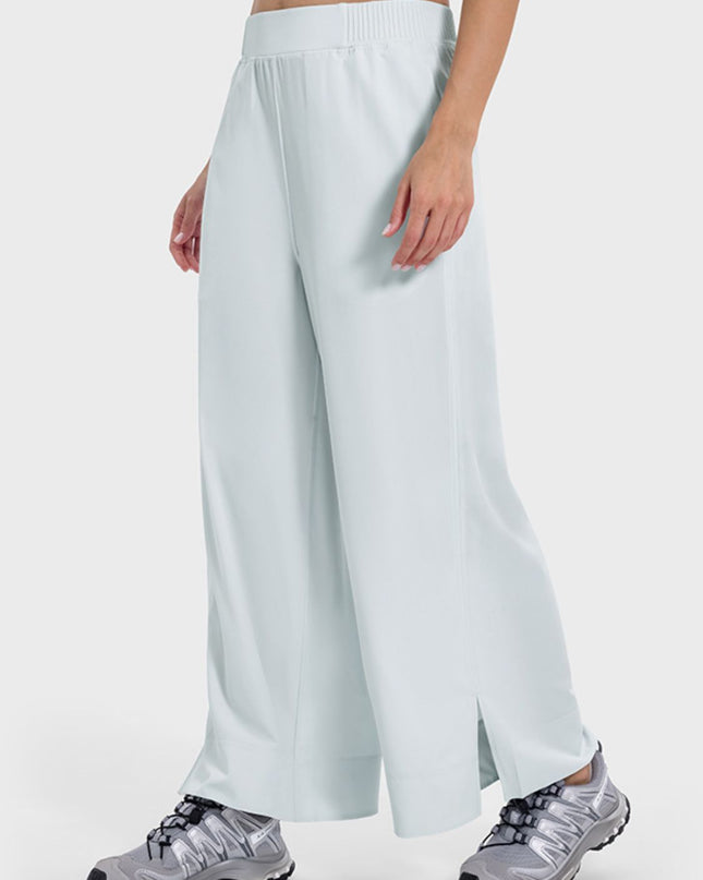 Millennia Slit Wide Leg Active Pants