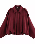 Burgundy / S