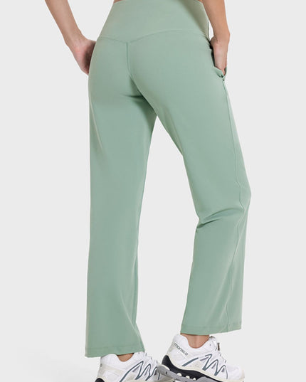Millennia Pocketed High Waist Active Pants