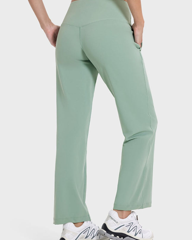Millennia Pocketed High Waist Active Pants