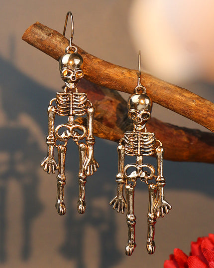 Skeleton Alloy Earrings