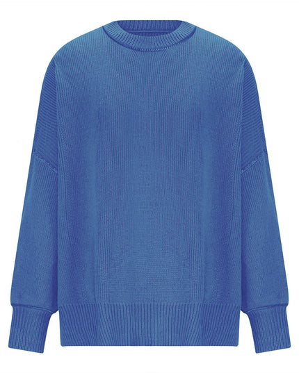 Round Neck Long Sleeve Sweater
