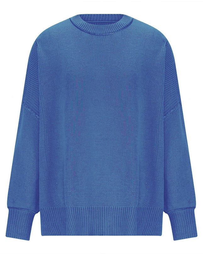 Round Neck Long Sleeve Sweater