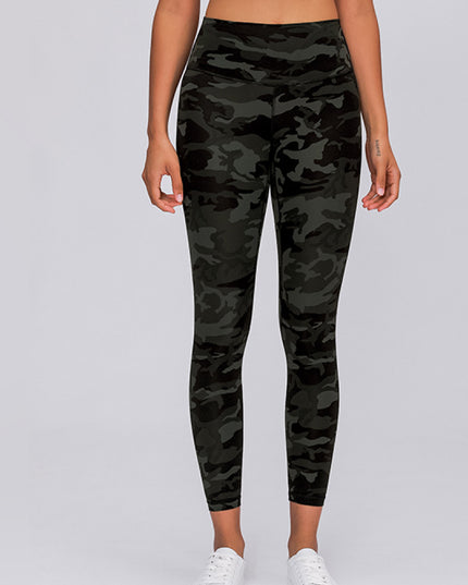 Millennia Wide Seamless Band Waist Sports Leggings