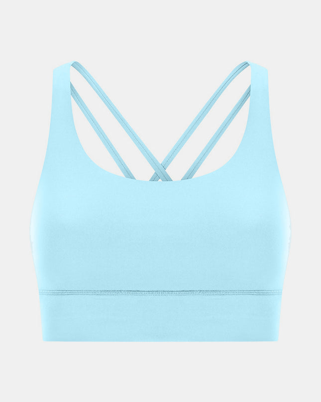 Millennia Crisscross Scoop Neck Active Tank