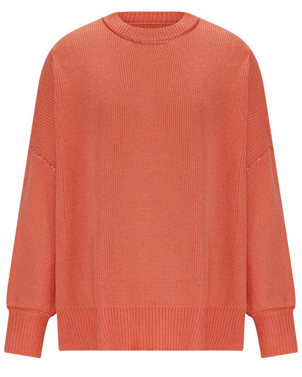 Round Neck Long Sleeve Sweater