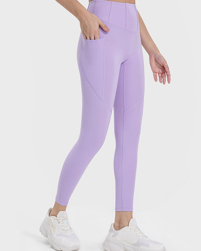 Millennia Pocketed High Waist Active Leggings