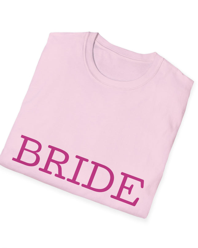 Bridal Crew T-Shirt, Perfect for Wedding Parties, Bridal Showers, Matching Outfits, Celebrating Love, Comfortable Wear