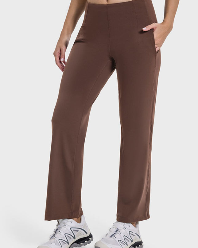 Millennia Pocketed High Waist Active Pants