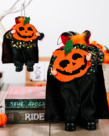 Two-Piece Sequin Halloween Hanging Widgets
