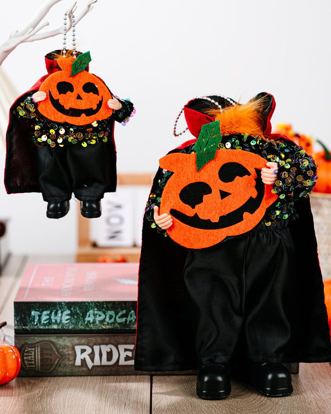 Two-Piece Sequin Halloween Hanging Widgets