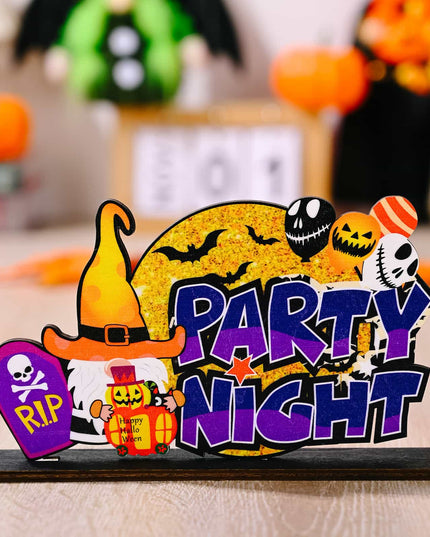 Assorted 2-Piece Halloween Element Ornaments