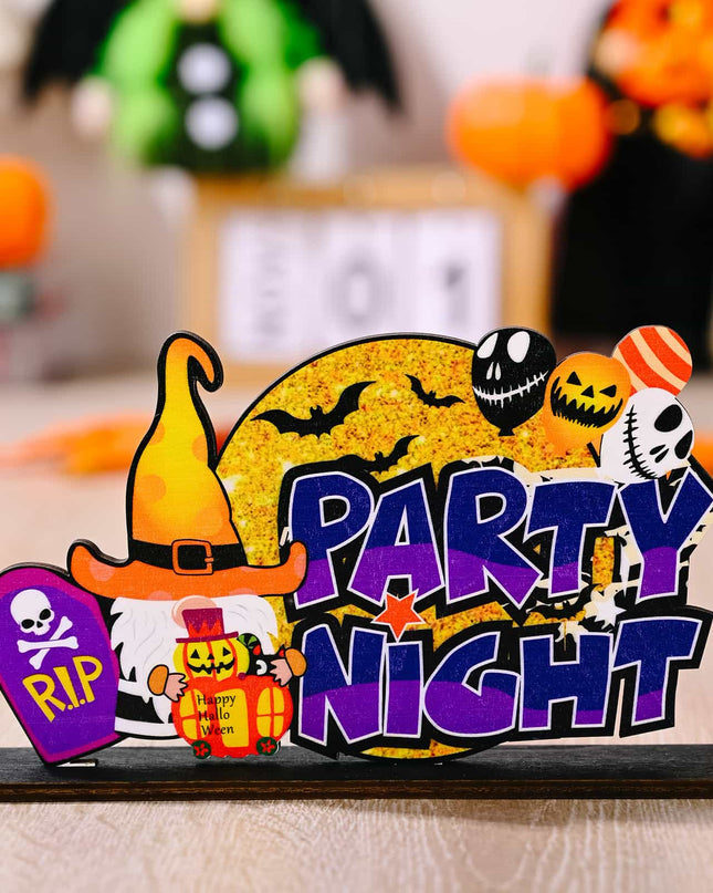 Assorted 2-Piece Halloween Element Ornaments