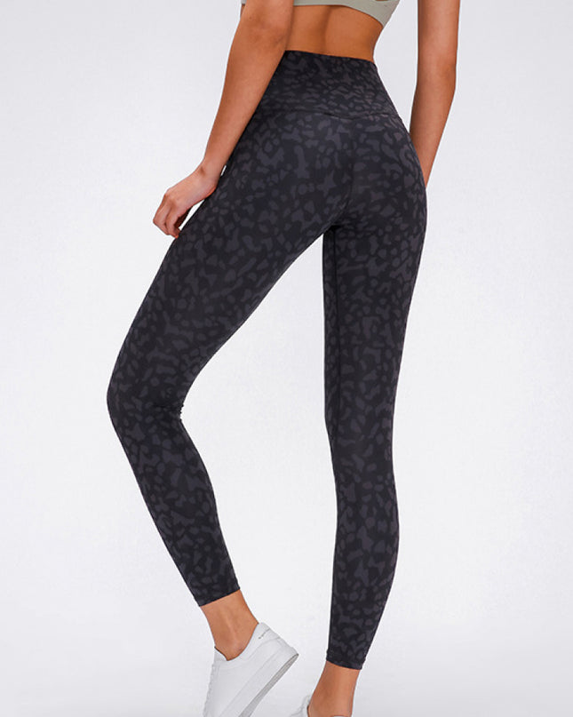 Millennia Wide Seamless Band Waist Sports Leggings