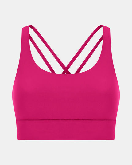 Millennia Crisscross Scoop Neck Active Tank