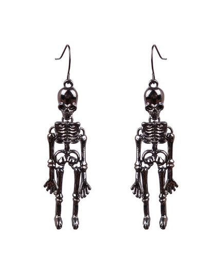 Skeleton Alloy Earrings