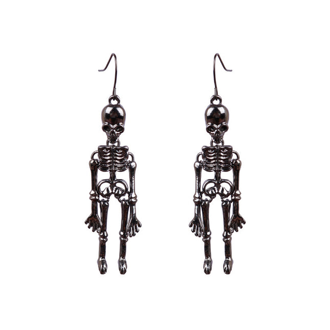 Skeleton Alloy Earrings