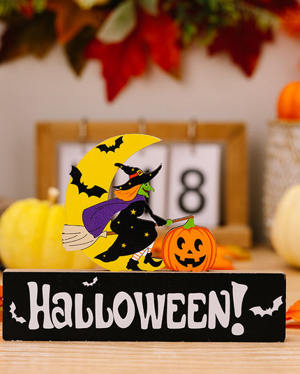 Assorted 2-Piece Halloween Element Ornaments