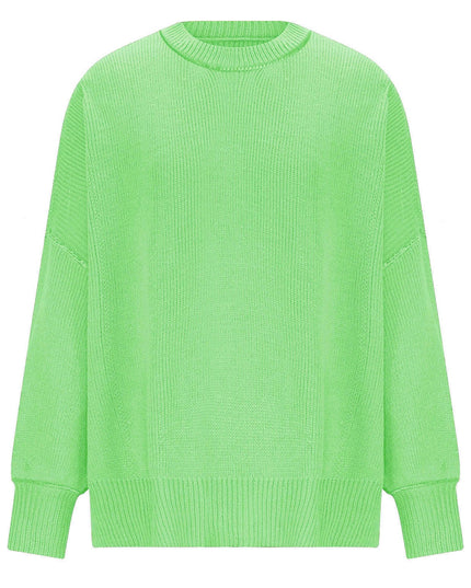 Round Neck Long Sleeve Sweater