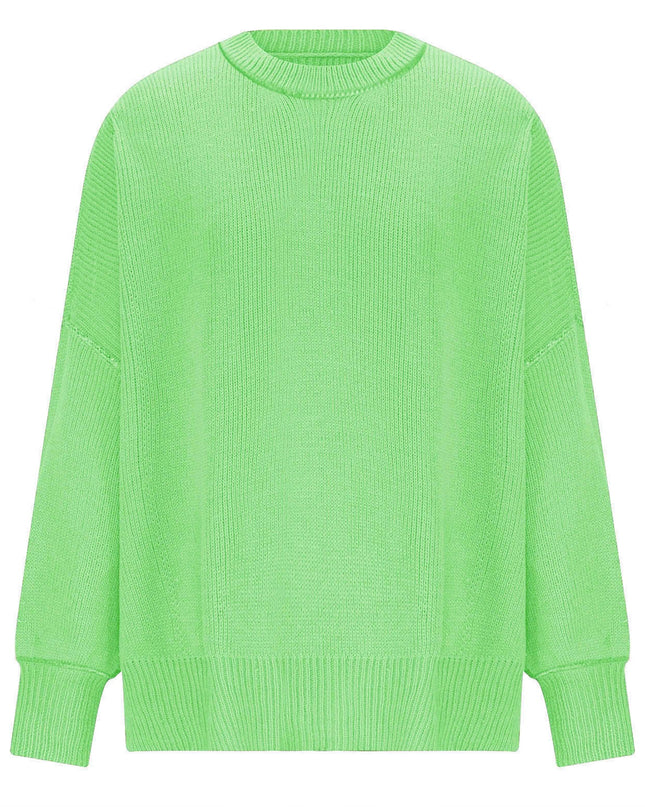 Round Neck Long Sleeve Sweater