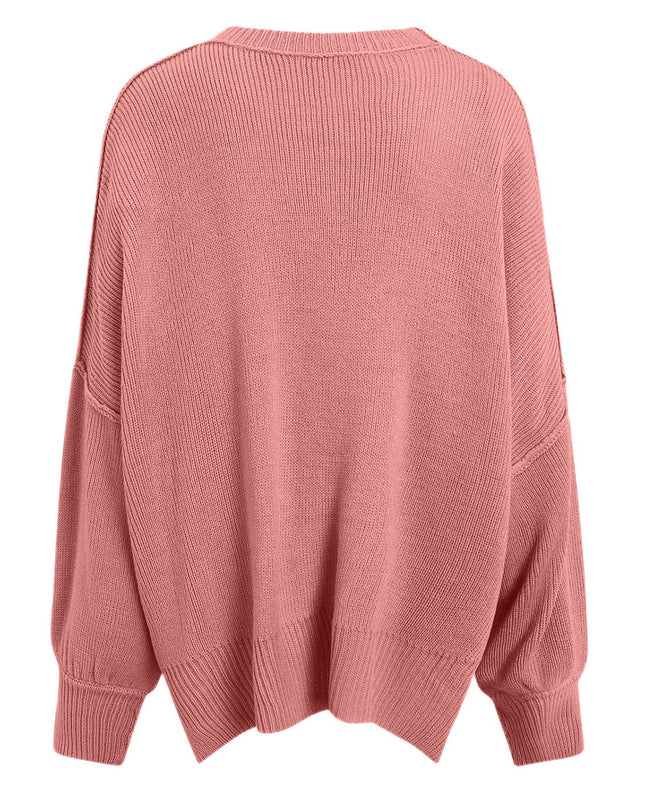 Round Neck Long Sleeve Sweater