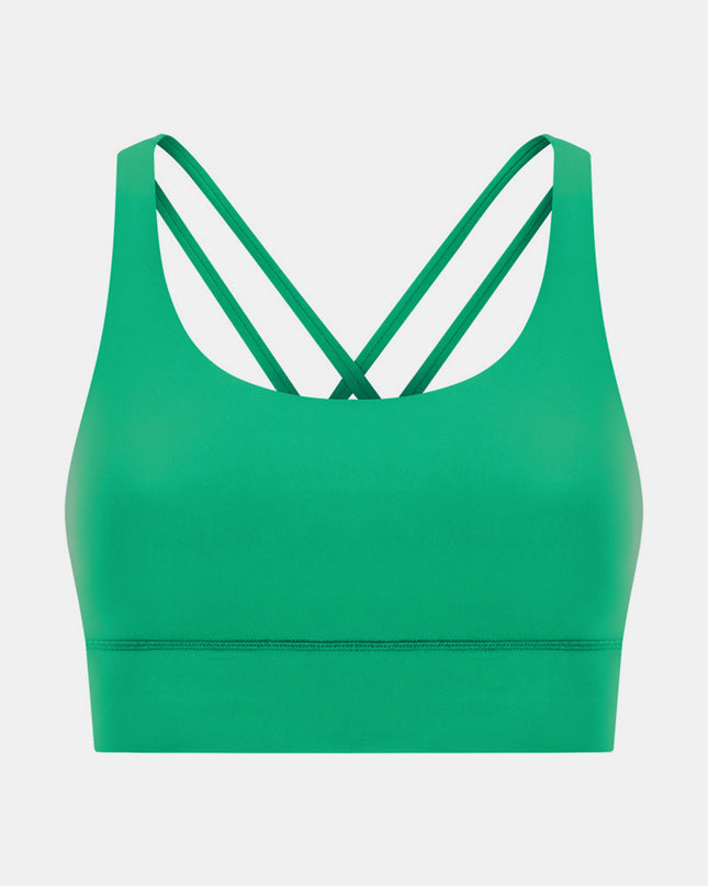 Millennia Crisscross Scoop Neck Active Tank