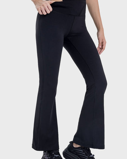 Millennia Tied Mid-Rise Waist Active Pants