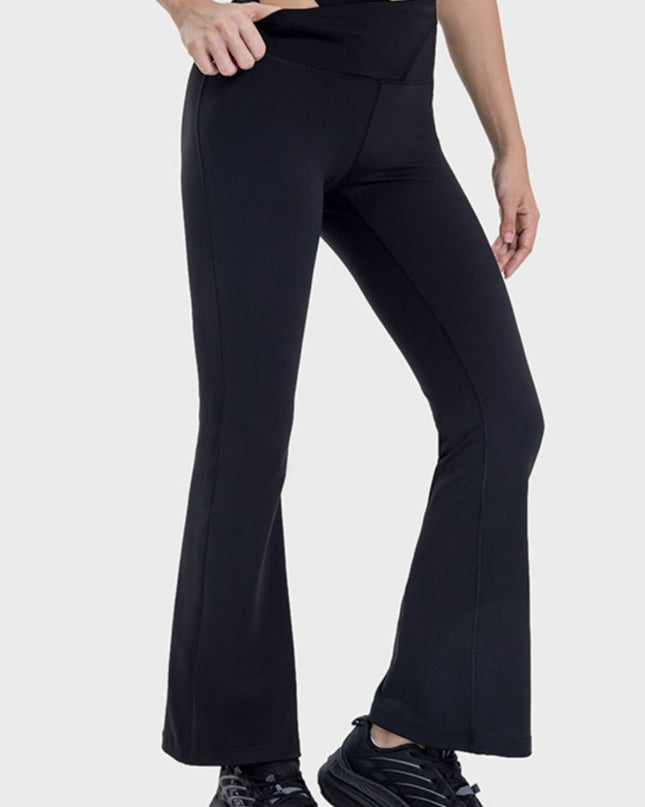 Millennia Tied Mid-Rise Waist Active Pants