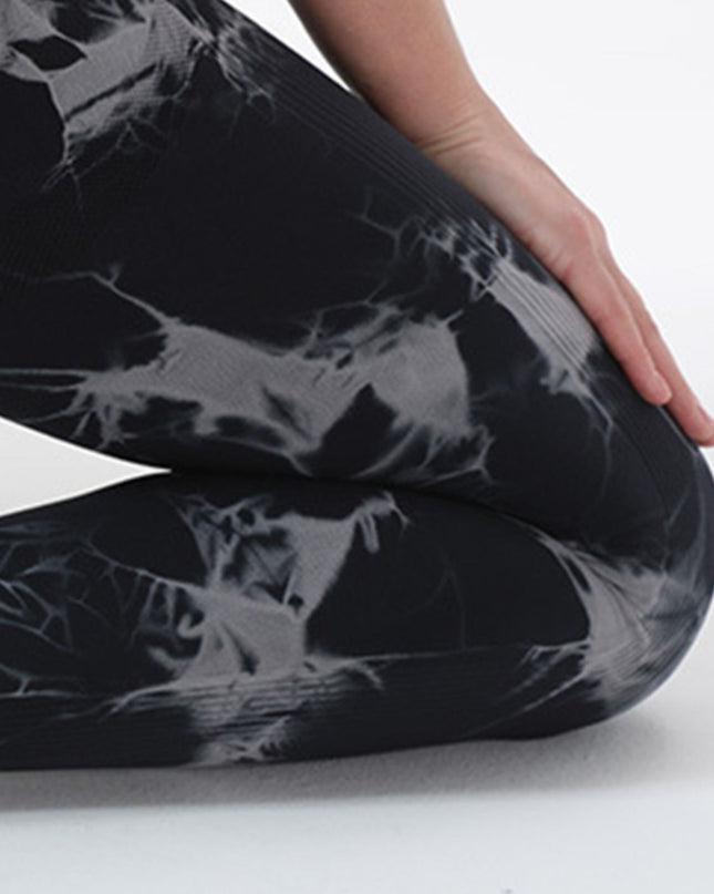 Tie-Dye High Waist Active Leggings