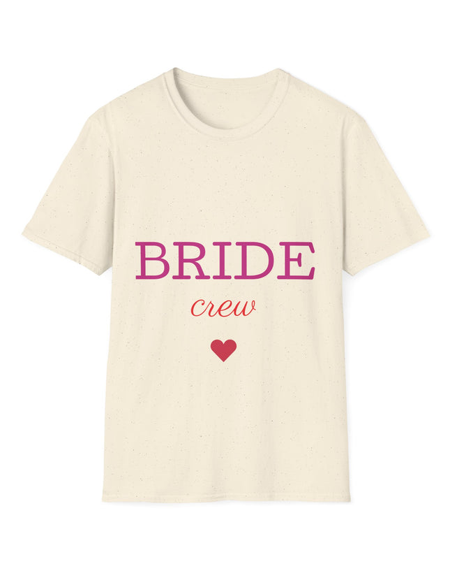 Bridal Crew T-Shirt, Perfect for Wedding Parties, Bridal Showers, Matching Outfits, Celebrating Love, Comfortable Wear