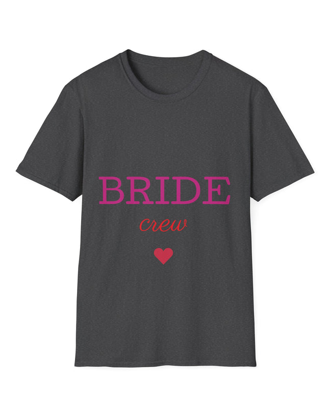 Bridal Crew T-Shirt, Perfect for Wedding Parties, Bridal Showers, Matching Outfits, Celebrating Love, Comfortable Wear
