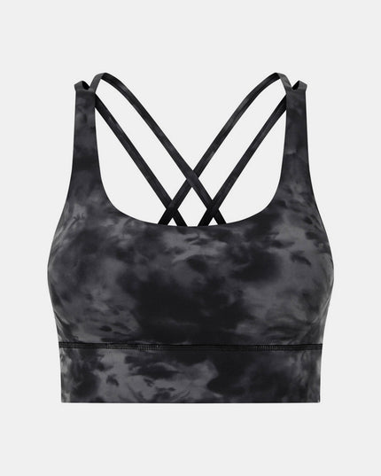 Millennia Crisscross Scoop Neck Active Tank