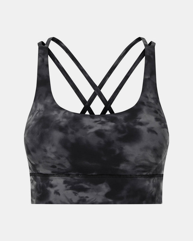 Millennia Crisscross Scoop Neck Active Tank