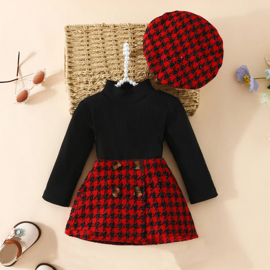 Newborn Infant Toddler Baby Girl Skirt Set