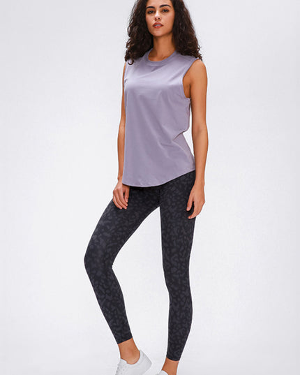 Millennia Wide Seamless Band Waist Sports Leggings