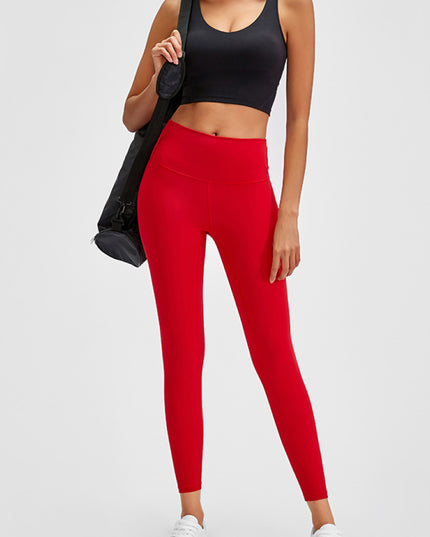 Millennia Wide Seamless Band Waist Sports Leggings