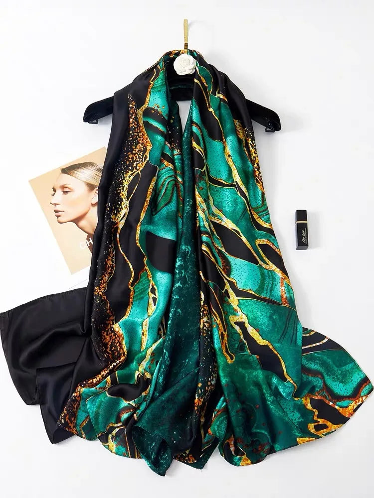 Luxury Design Silk Scarf