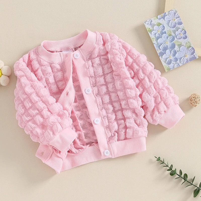 Baby Girl Sweater Knitted Long Sleeve Toddler Sweatshirt