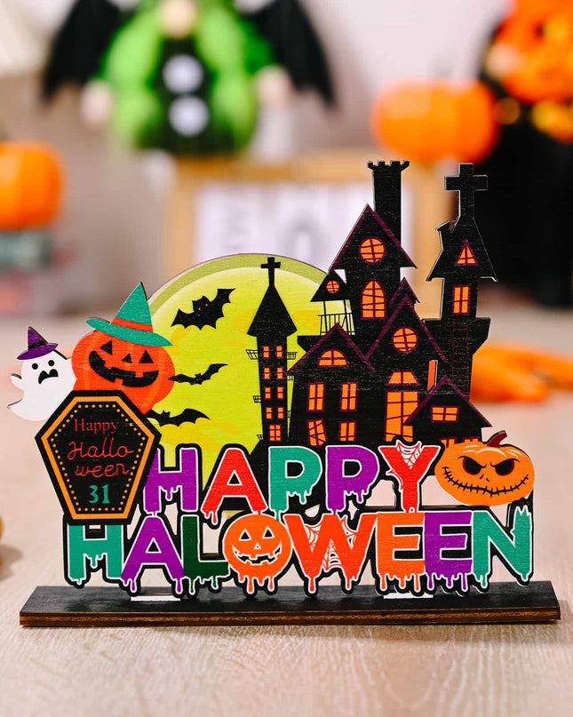 Assorted 2-Piece Halloween Element Ornaments