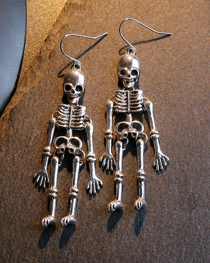 Skeleton Alloy Earrings