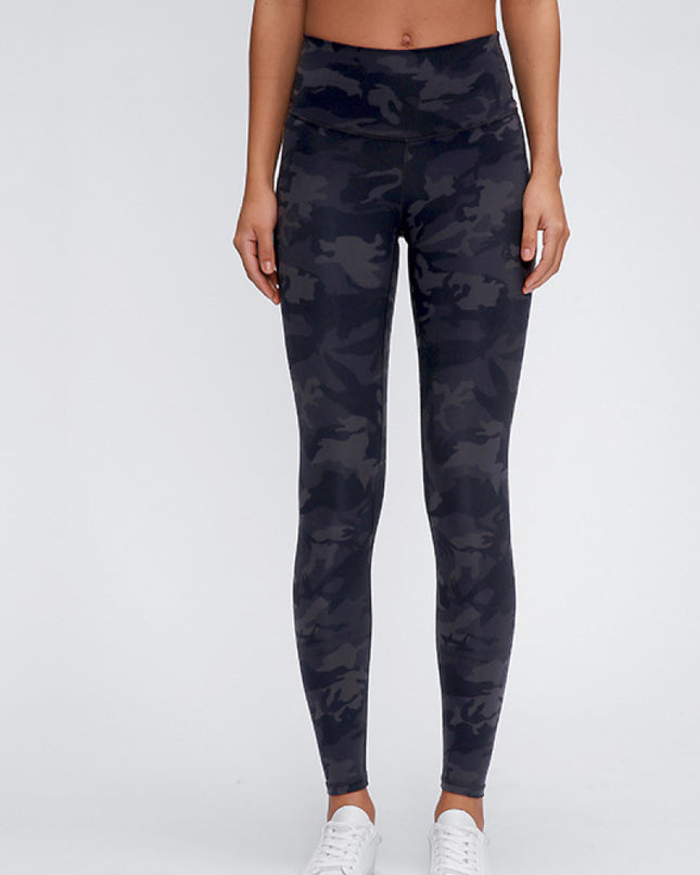 Millennia Wide Seamless Band Waist Sports Leggings