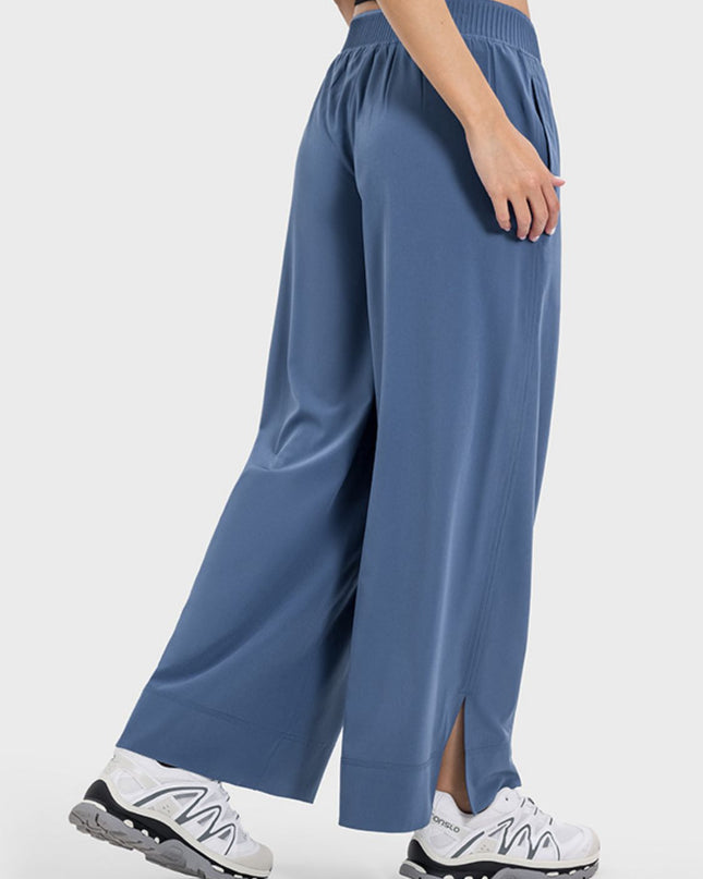 Millennia Slit Wide Leg Active Pants
