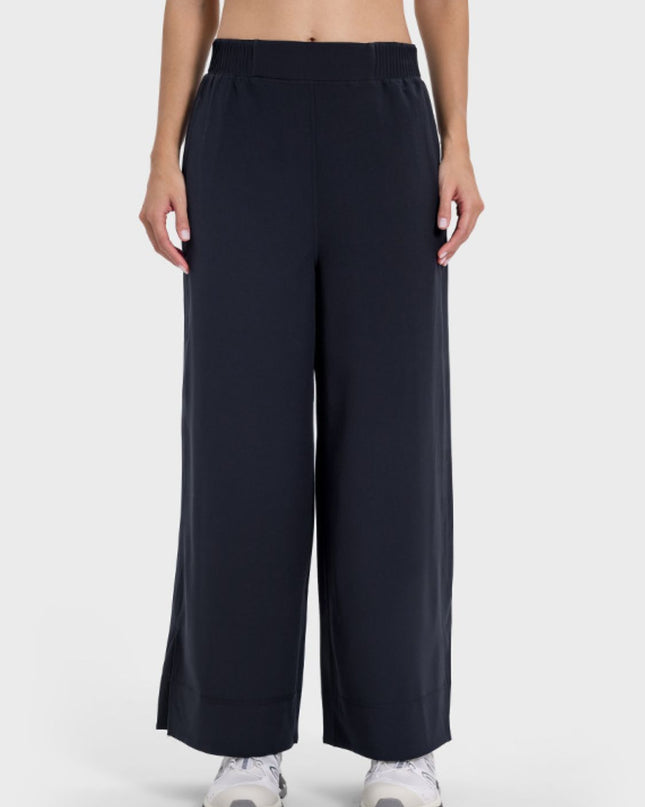 Millennia Slit Wide Leg Active Pants