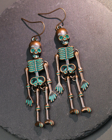 Skeleton Alloy Earrings