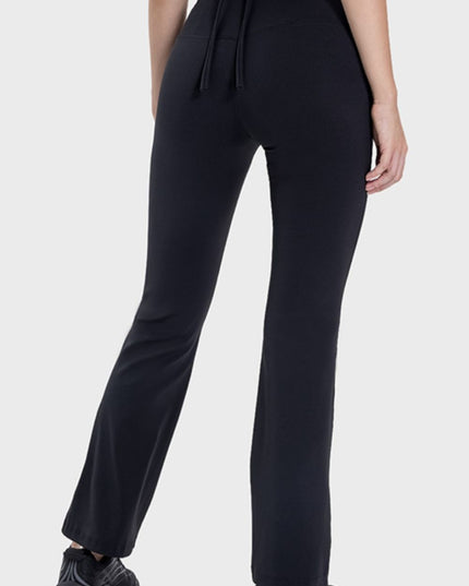 Millennia Tied Mid-Rise Waist Active Pants