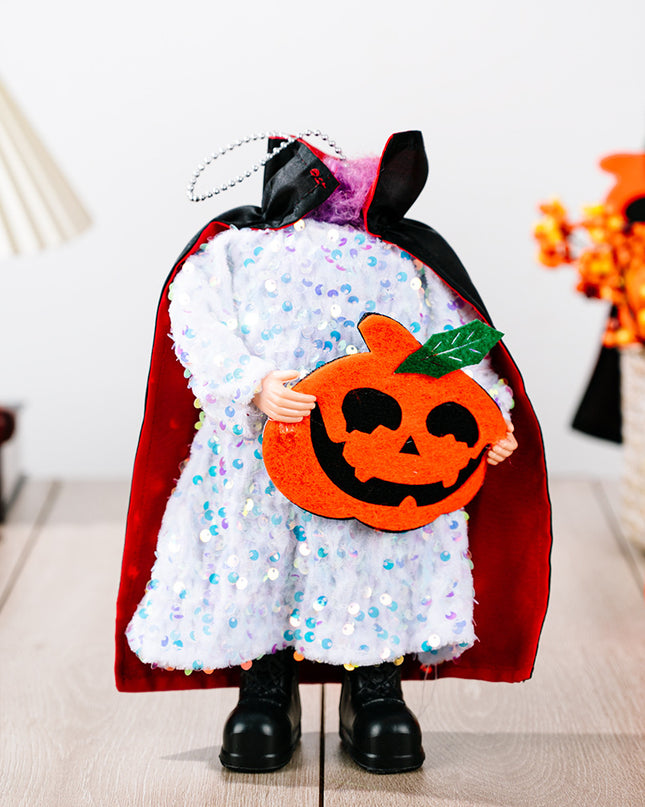 Two-Piece Sequin Halloween Hanging Widgets