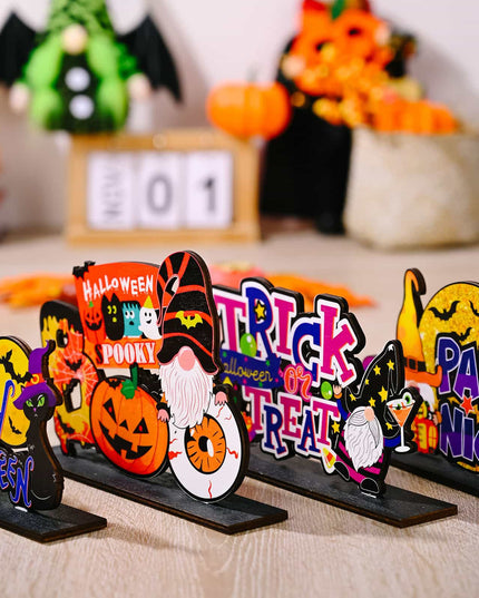 Assorted 2-Piece Halloween Element Ornaments