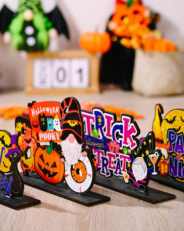 Assorted 2-Piece Halloween Element Ornaments